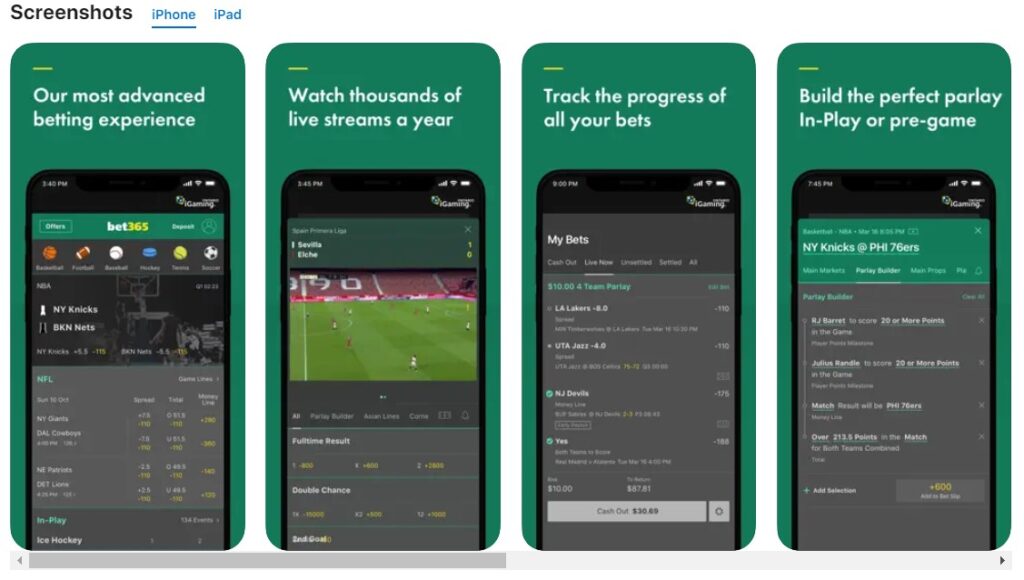 Bet365 Canada App